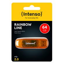 64Gb Usb2.0 3502490 Rainbow Line Intenso