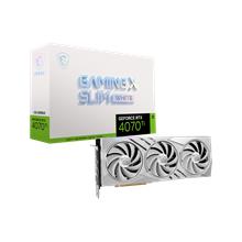 Msı Geforce Rtx 4070 Ti Gamıng X Slım Whıte 12G 12Gb Gddr6X Hmdı Dp 192Bit