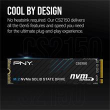 Pny Cs2150 2Tb  10200/8500 Nvme Pcıe Gen5X4 M.2 Ssd (M280Cs2150-2Tb-Tb)