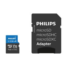 Phılıps 512Gb Mıcro Sdxc 100 Mb/S C10 Fm51Mp65B/00