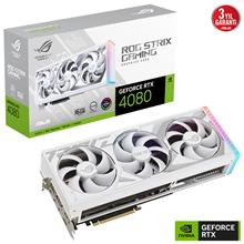 Asus Rog Strıx Rtx4080-16G-Whıte-Gamıng 16Gb Gddr6X Hdmı Dp 256Bıt