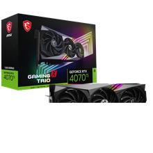 Msı Geforce Rtx 4070 Tı Gamıng X Trıo 12G Gddr6X Hdmı Dp 192Bit