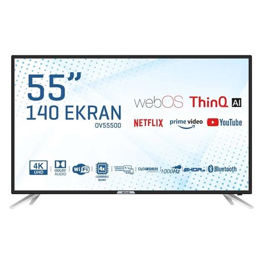 Onvo Ov55500 55” Uydu Alıcılı Led Tv  