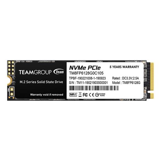 Team Mp33 128Gb 1500/500Mb/S Nvme Pcıe Gen3X4 M.2 Ssd Disk (Tm8Fp6128G0C101)