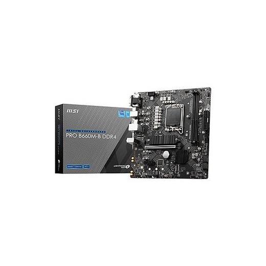 Msı Pro B660M-B Ddr4 4600(Oc) M.2 Matx 1700P