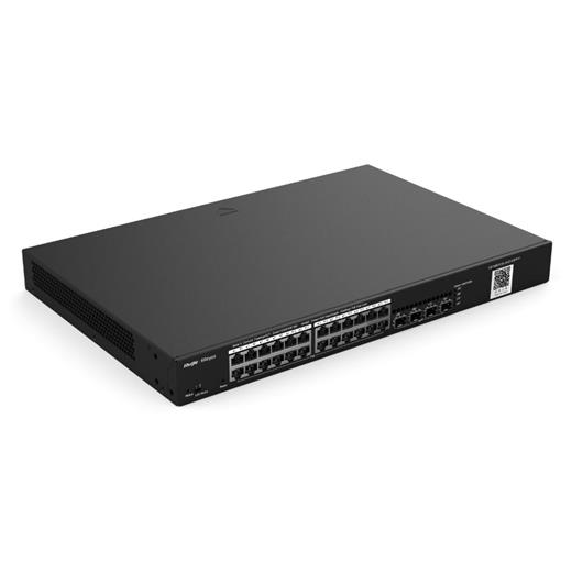 Ruijie-Reyee Rg-Nbs3100-24Gt4Sfp-P 24Xge-4Xge/Sfp Yönetilebilir 370W Poe Switch