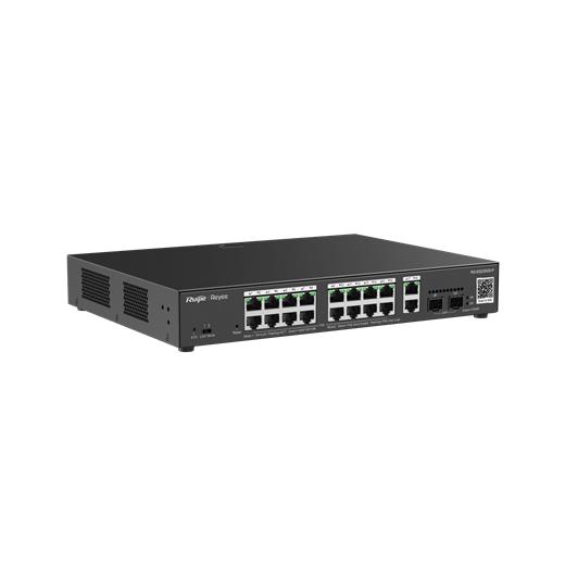 Ruijie-Reyee Rg-Es220Gs-P 16Xge-2Xge/Sfp-2Xge Uplink 250W Poe Switch