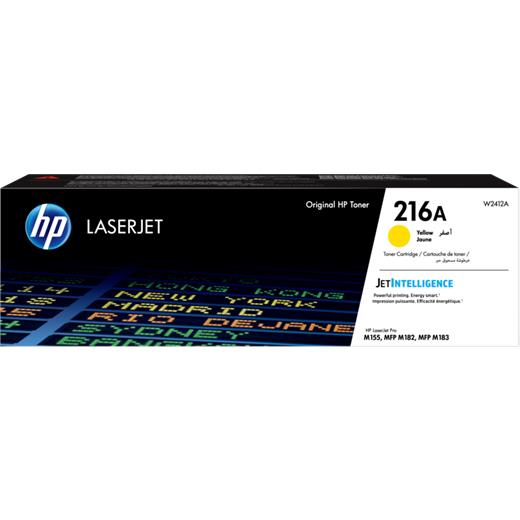 HP W2412A Yellow Toner Kartuş (216A)