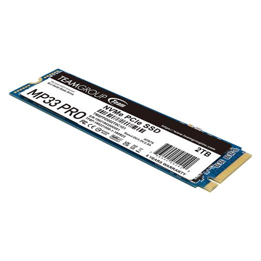 Team Mp33 Pro 2Tb 3500/3000Mb/S Nvme Pcıe Gen3X4 M.2 Ssd Disk (Tm8Fpd002T0C101)
