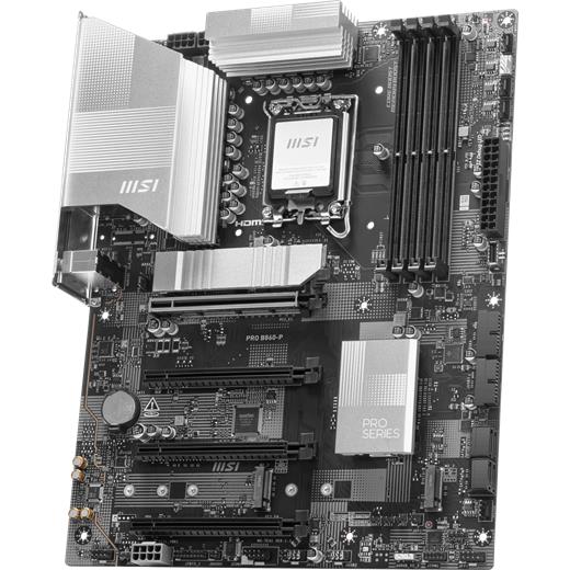 Msı Pro B860-P Soket 1851 Ddr5 8600Mhz(Oc) 3Xm.2 1X Tb4 Hdmı Dısplay 5G Lan Atx