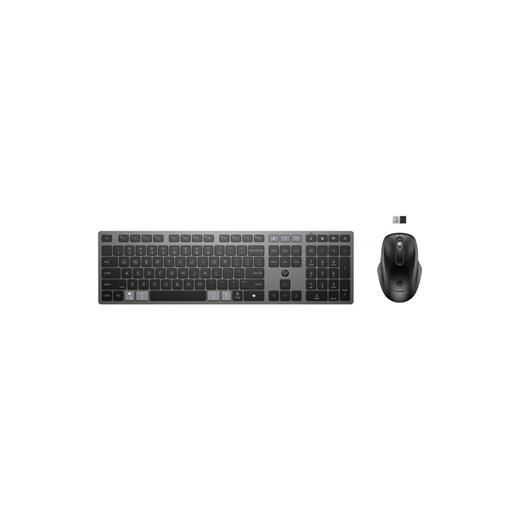 Hp 9T5B0Ut 725 Multı-Devıce Rechargeable Wıreless Keyboard And Mouse Combo