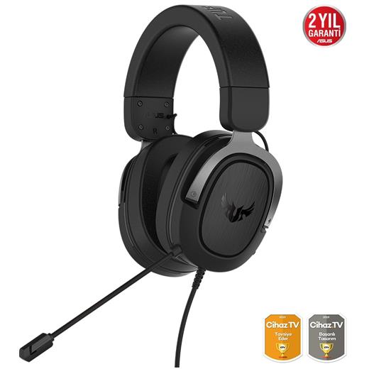 Asus Tuf Gamıng H3 Gun Metal 7.1 3.5Mm Kulaklık