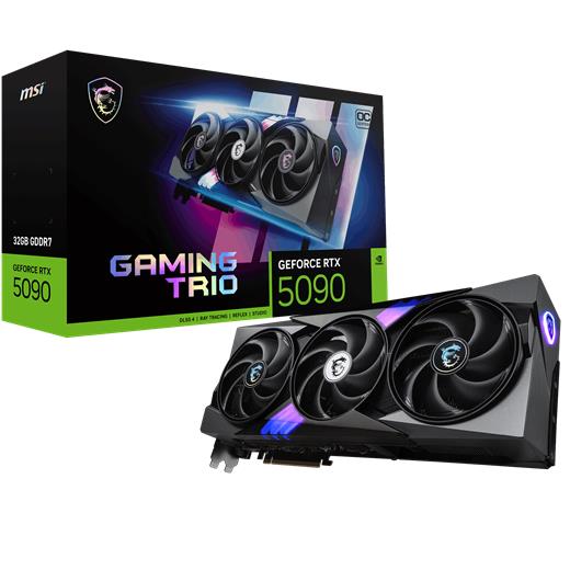 Msı Geforce Rtx 5090 32G Gamıng Trıo Oc Gdrr7 256 B Dx12 Pcıe 5.0 X16 (3Xdp 1Xhdmı)