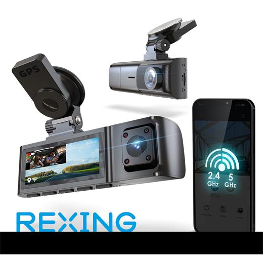Rexıng R316 4K Gps Wı-Fı Arac Kamerası + 64Gb Sd