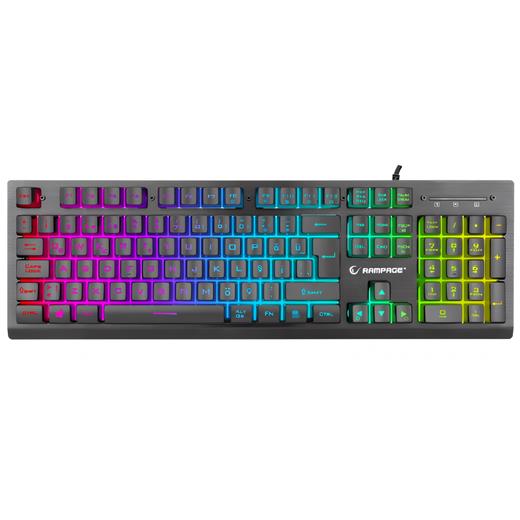 Rampage Mıracle K2 Sıyah Usb Rgb Q Klavye