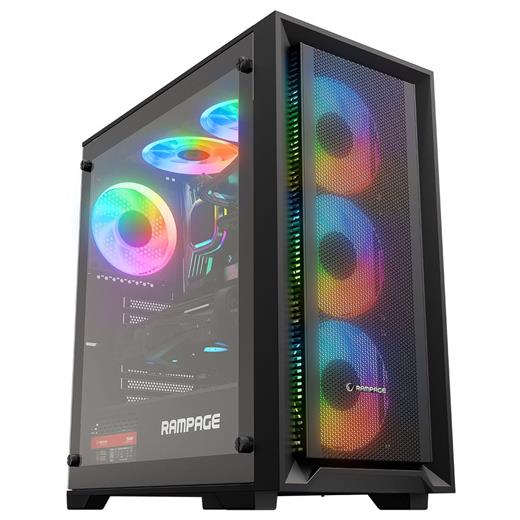 Rampage Voyager 750W 80+ Bronze Siyah Gaming Kasa