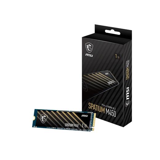 Msı Spatıum M450 Nvme M.2 500Gb Ssd V1