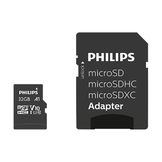 Phılıps 32Gb Mıcro Sdxc 80 Mb/S C10 Fm32Mp45B/00