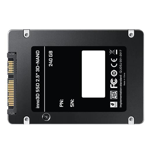 240Gb Inno3D 3D-Nand Ssd 520/460Mb/S