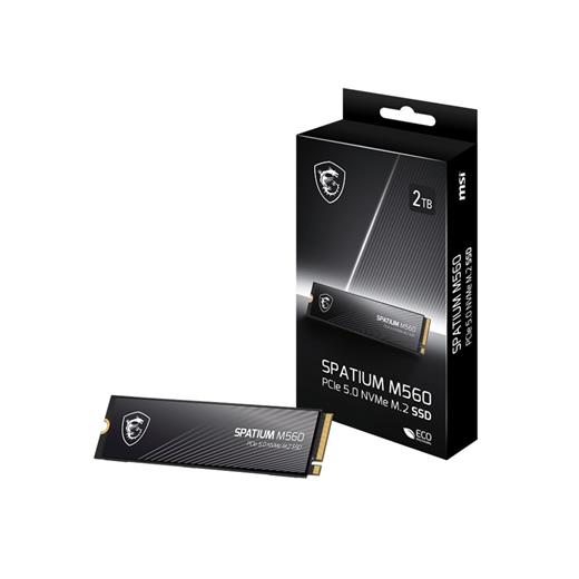 Msı Spatıum M560 Pcıe 5.0 Nvme M2 2Tb