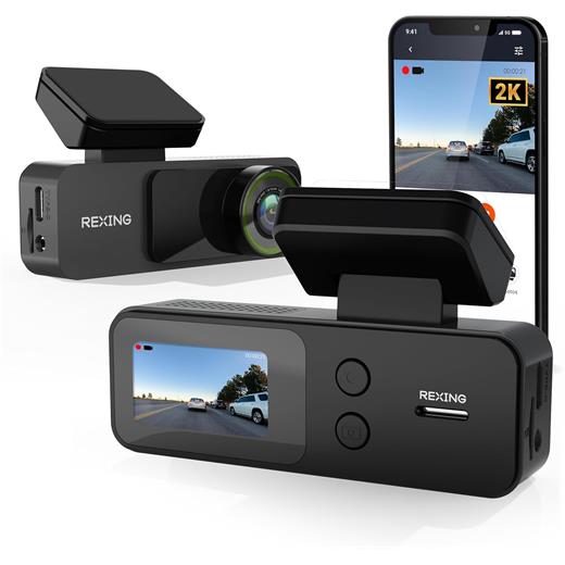 Rexıng V1 Lıte 2K Wıfı Arac Kamerası + 32Gb Sd Kar