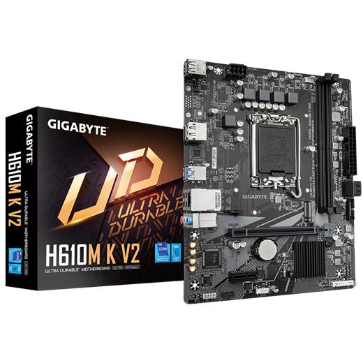 Gıgabyte H610M K V2 D5 4800Mhz M.2 Hdmı/Dp Matx 1700P 