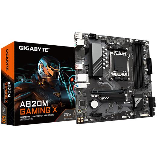 Gıgabyte A620M Gamıng X Ddr5 6400Oc Hdmı Am5 Matx