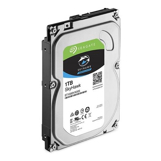 1Tb Seagate Skyhawk 64Mb 7/24 St1000Vx005 