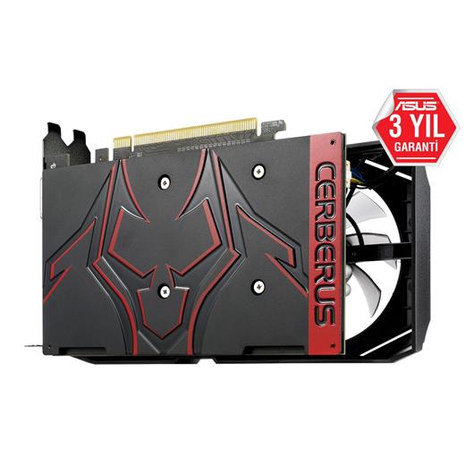 Asus Cerberus-Gtx1050Tı-O4G 4Gb Ddr5 Hdmı Dp Dvı 128Bit