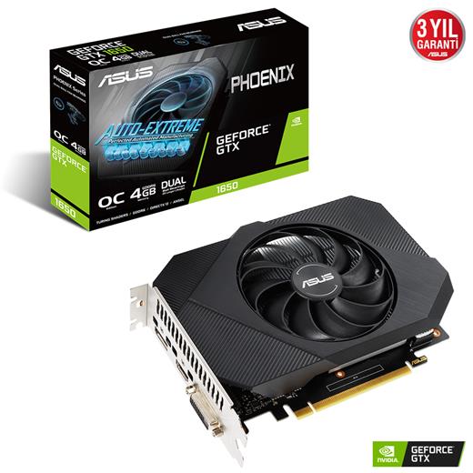 Asus Ph-Gtx1650-O4Gd6-P-V2 4Gb Hdmı Dvı 128Bit