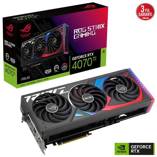Asus Geforce Tuf-Rtx4070Tı-12G-Gamıng 12Gb Gddr6X Hdmı Dp 192Bit