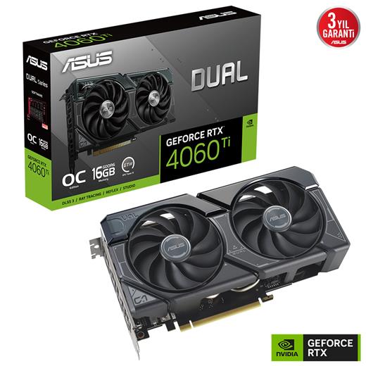 Asus Geforce Rtx 4060 Ti Oc Dual-Rtx4060Tı-O16G