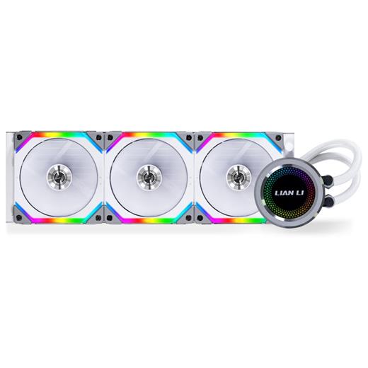 Lian Li Galahad Aıo 360 Unı Fan Sl Edition White 360Mm Rgb Beyaz İşlemci Sıvı Soğutucu