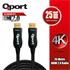 Qport Q-Hdmı253 Hdmı 2.0 V Altın Uçlu Kablo 25 Mt
