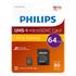 Phılıps 64Gb Mıcro Sdxc 80 Mb/S C10 Fm64Mp45B/00