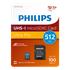 Phılıps 512Gb Mıcro Sdxc 100 Mb/S C10 Fm51Mp65B/00