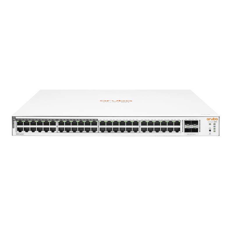 Hpe Aruba Ion Jl815A 48 Port Gıgabıt / 24 Port Poe + 4X1Gb Sfp Uplınk Racmount Yönetilebilir 370W Poe Rackmount