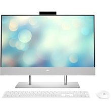 Hp 24-Dp1021Nt 68B96Ea İ7-1165G7 16Gb 512Gb Ssd O/B Intel Iris Xe Dokunmatik 23.8" Beyaz Dos All İn One Pc - 1