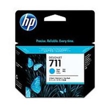 HP 711 Cyan Mavi 29ML 3lü Plotter Kartuş Seti CZ134A - 1